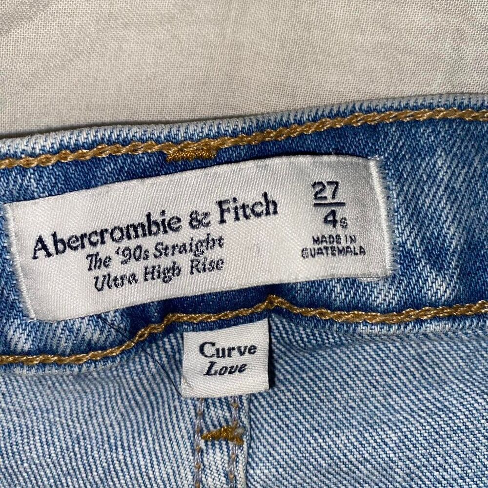 Abercrombie-fitch Women's Blue Jeans - Picture 3 of 4